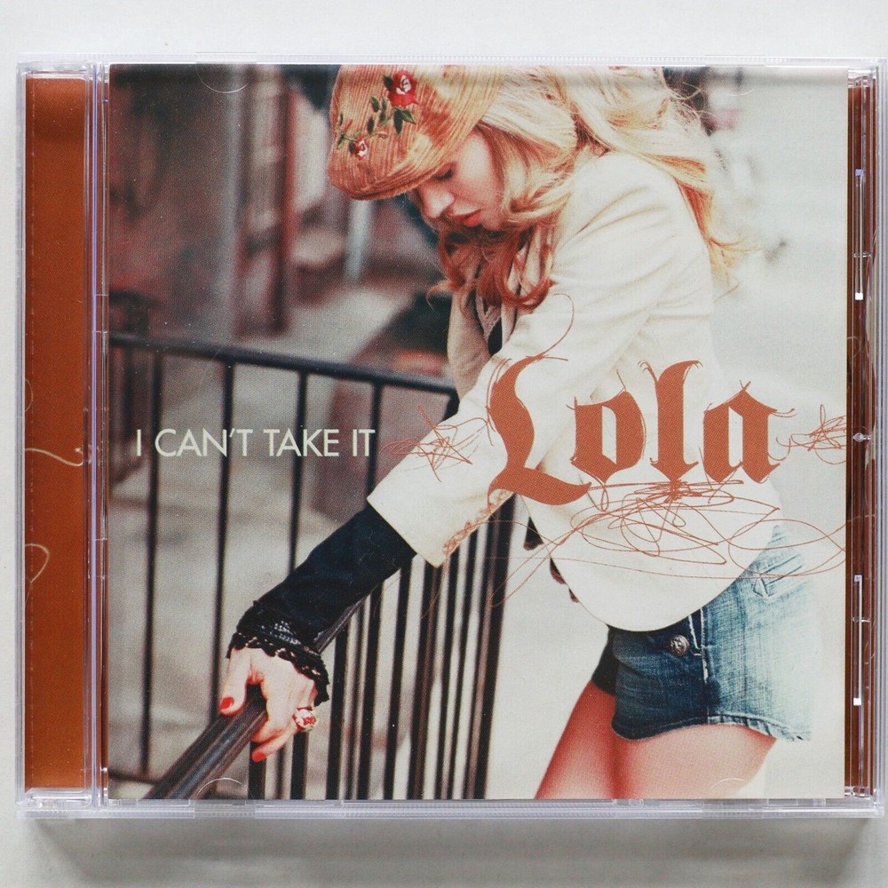 Lola - I Can't Take It, RARE Promo CD Maxi Single, 2007 Sobe Entertainment